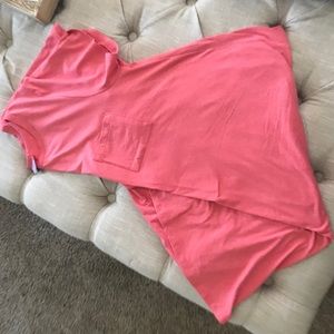 LuLaRoe Peach Carly Dress L